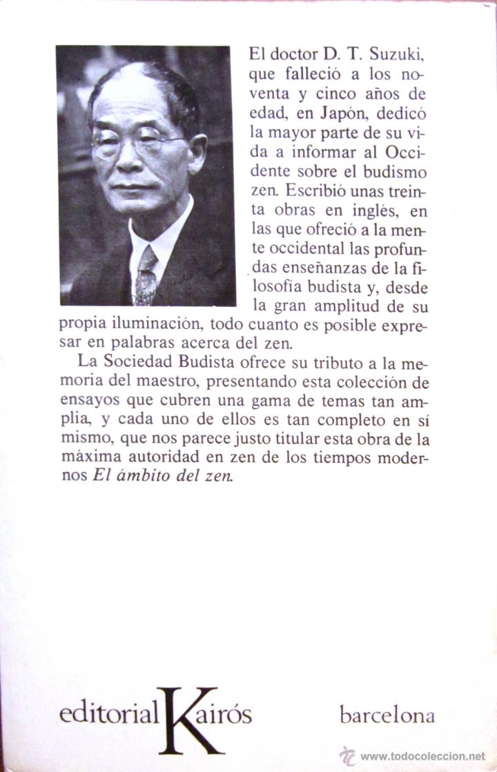 Libros de segunda mano: EL AMBITO DEL ZEN (8) - Foto 3