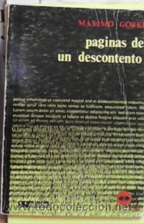 Libros de segunda mano: P&aacute;ginas de un descontento, Maximo Gorki - Foto 1
