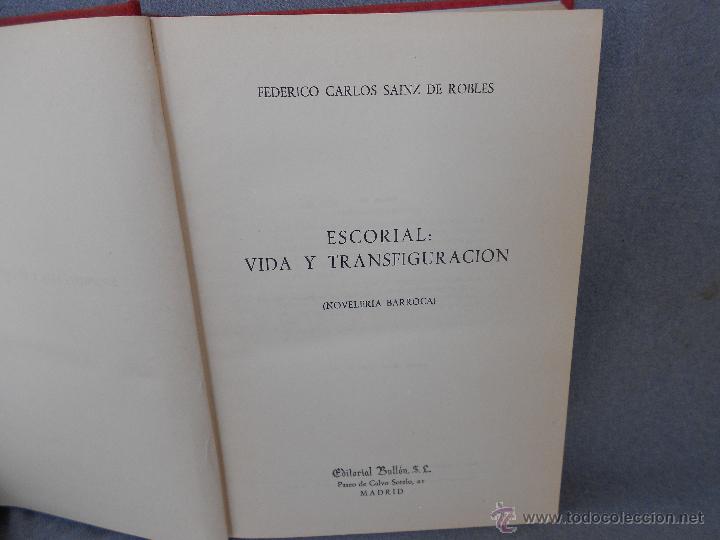 Libros de segunda mano: ESCORIAL: VIDA Y TRANSFIGURACION - Foto 3