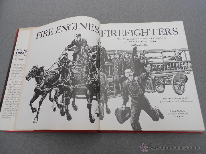 Libros de segunda mano: FIRE ENGINES FIREFIGHTERS. CAMIONES DE BOMBEROS - Foto 3