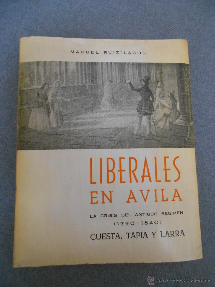 Libros de segunda mano: LIBERALES EN AVILA - Foto 1
