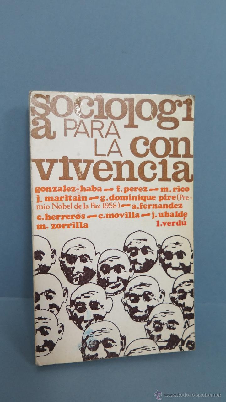 Libros de segunda mano: SOCIOLOGIA PARA LA CONVIVENCIA. VV.AA - Foto 1