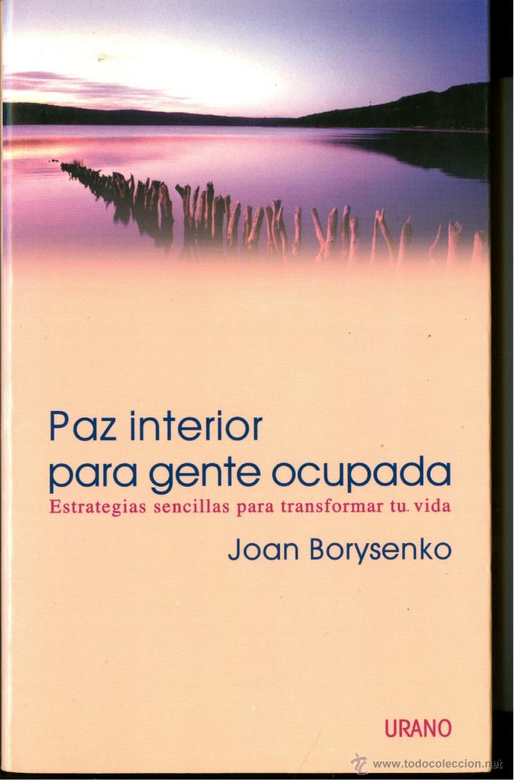 Libros de segunda mano: PAZ INTERIOR PARA GENTE OCUPADA - JOAN BORYSENKO - Foto 1