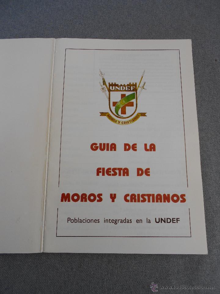 Libros de segunda mano: GUIA DE LA FIESTA DE MOROS Y CRISTIANOS - Foto 2