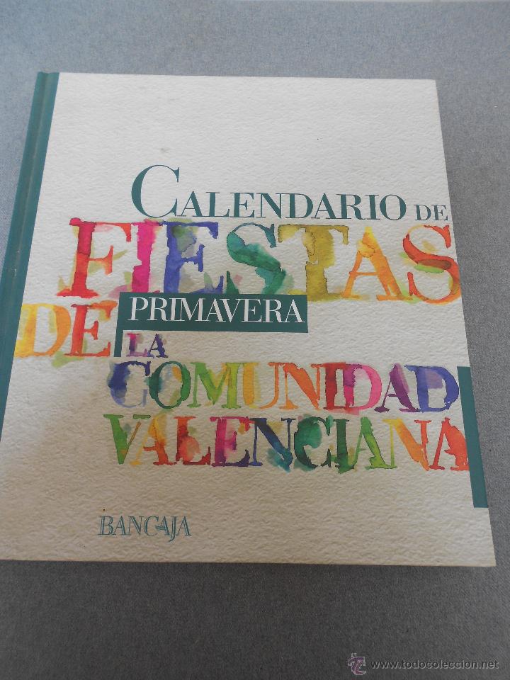 Libros de segunda mano: CALENDARIO DE FIESTAS - PRIMAVERA - Foto 1