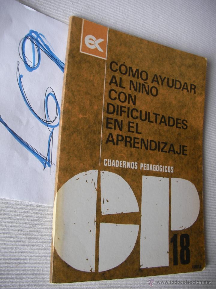 Libros de segunda mano: COMO AYUDAR AL NI&Ntilde;O CON DIFICULTADES EN EL APRENDIZAJE - Foto 1