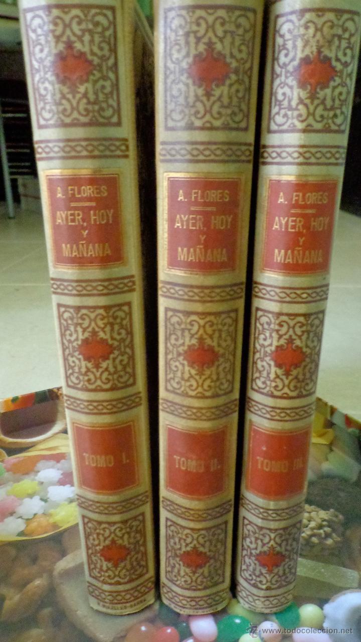 Libros de segunda mano: Ayer, hoy y ma&ntilde;ana (1892) - Foto 1