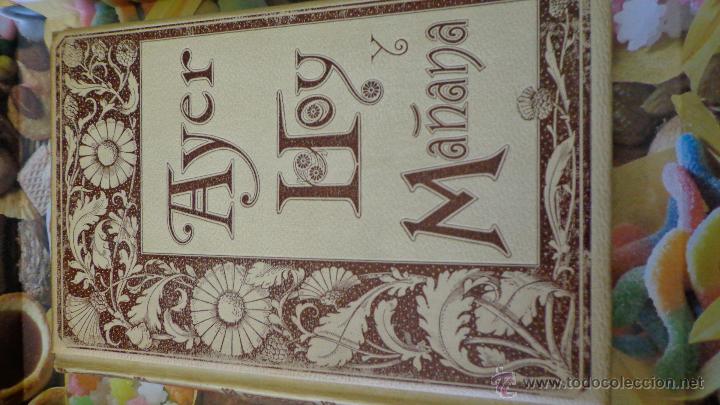 Libros de segunda mano: Ayer, hoy y ma&ntilde;ana (1892) - Foto 2