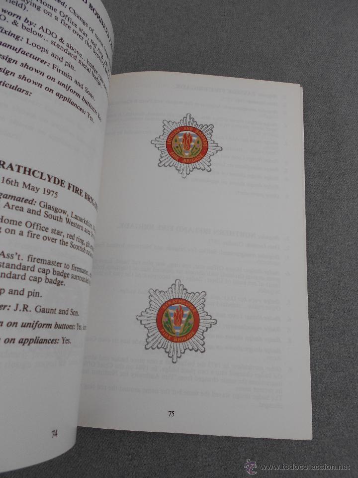 Libros de segunda mano: INSIGNIAS DE SERVICIO DE BOMBEROS BRITANICOS - Foto 2
