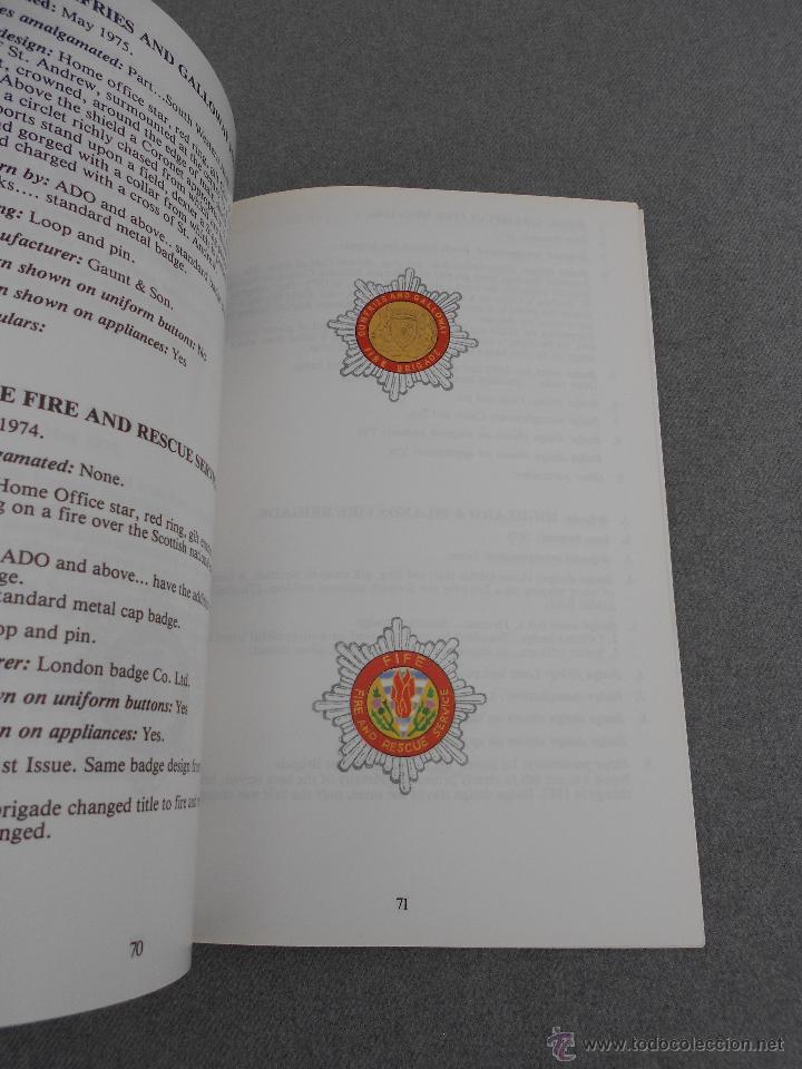 Libros de segunda mano: INSIGNIAS DE SERVICIO DE BOMBEROS BRITANICOS - Foto 3