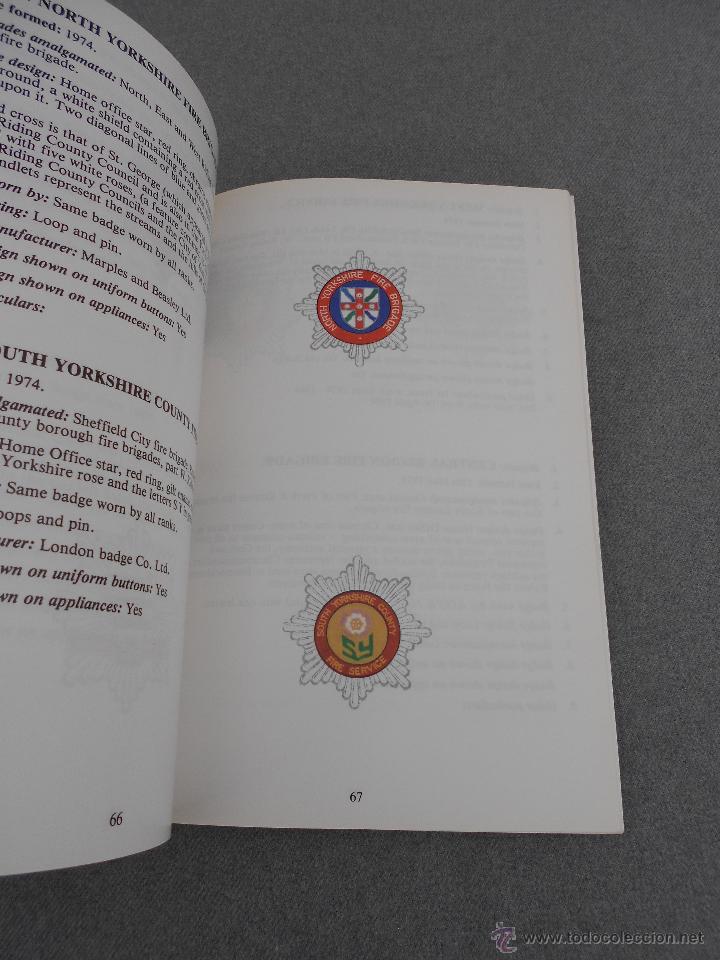 Libros de segunda mano: INSIGNIAS DE SERVICIO DE BOMBEROS BRITANICOS - Foto 4
