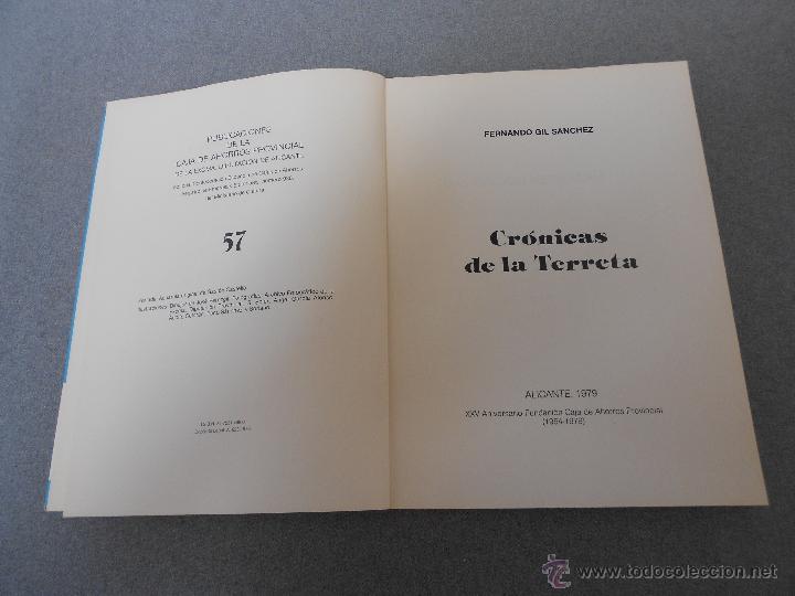 Libros de segunda mano: CRONICAS DE LA TERRETA - Foto 2