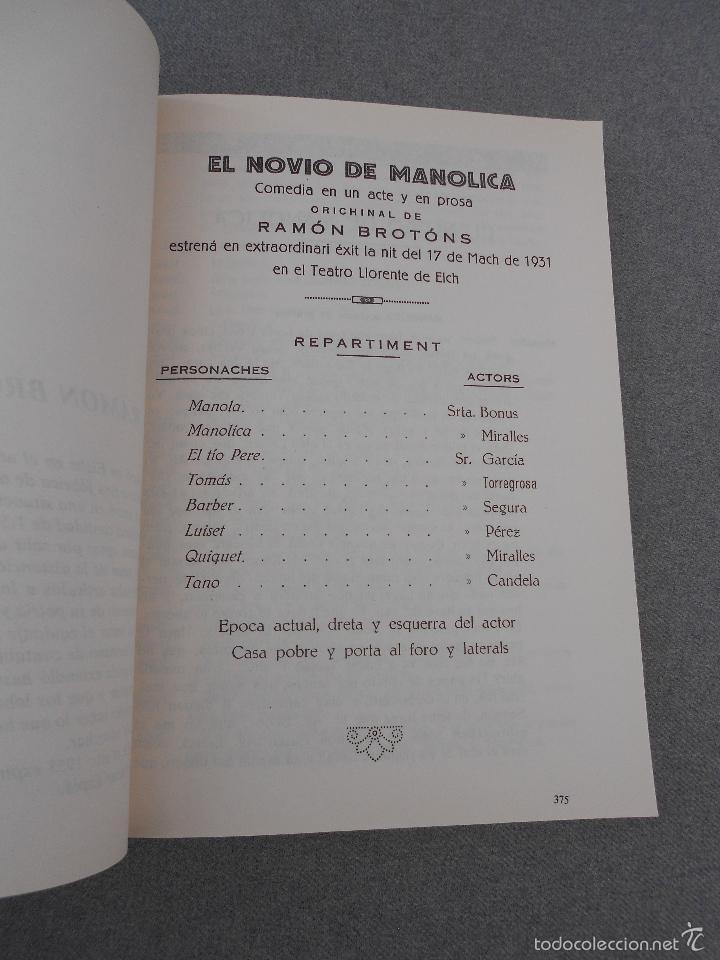 Libros de segunda mano: NOSTRE TEATRE TOMO I Y II - Foto 9