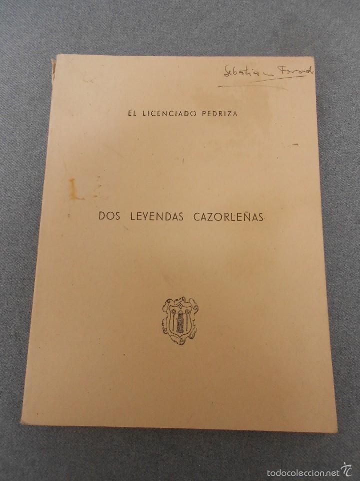 Libros de segunda mano: DOS LEYENDAS CAZORLE&Ntilde;AS - Foto 1