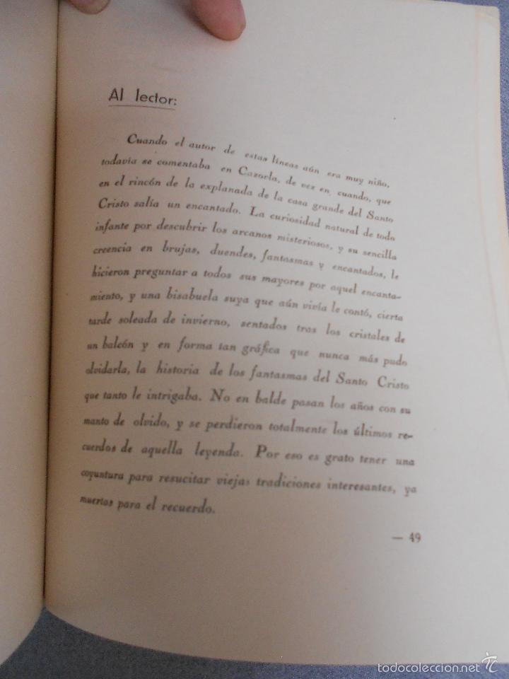 Libros de segunda mano: DOS LEYENDAS CAZORLE&Ntilde;AS - Foto 5