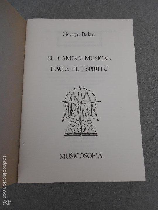 Libros de segunda mano: EL CAMINO MUSICAL HACIA EL ESPIRITU - Foto 2