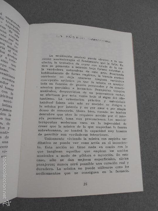 Libros de segunda mano: EL CAMINO MUSICAL HACIA EL ESPIRITU - Foto 4