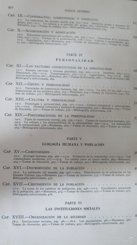 Libros de segunda mano: SOCIOLOGIA. VV.AA - Foto 3