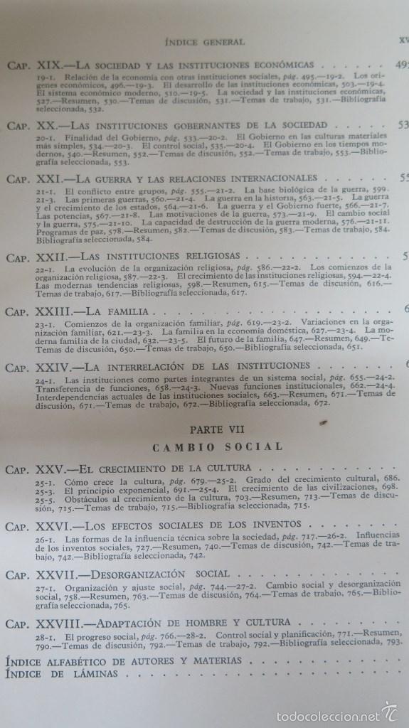 Libros de segunda mano: SOCIOLOGIA. VV.AA - Foto 4