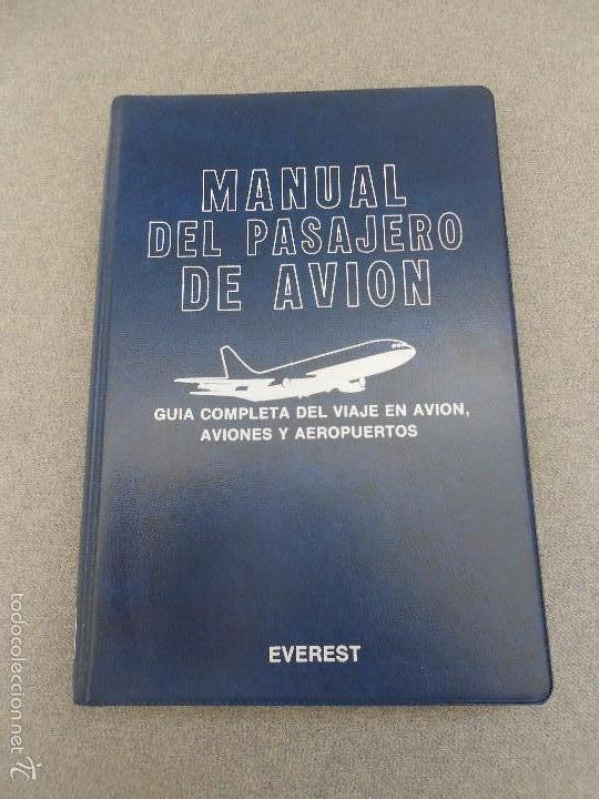 Libros de segunda mano: MANUAL DEL PASAJERO DE AVION - Foto 1