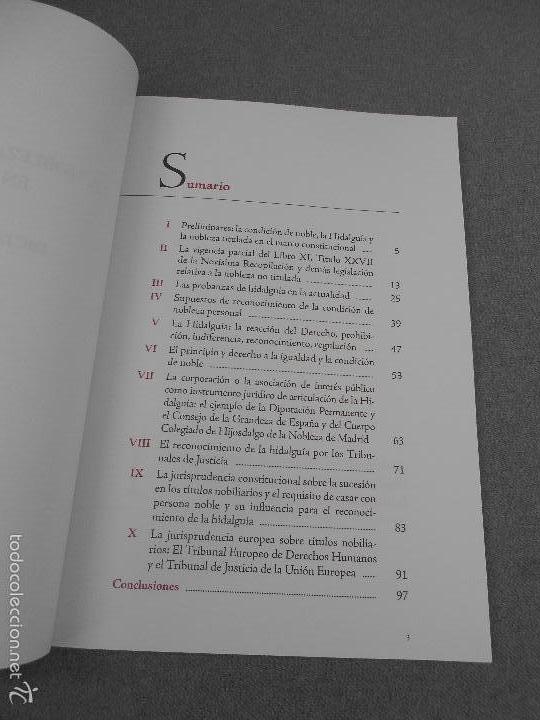 Libros de segunda mano: LA NOBLEZA NO TITULADA EN ESPA&Ntilde;A - Foto 3