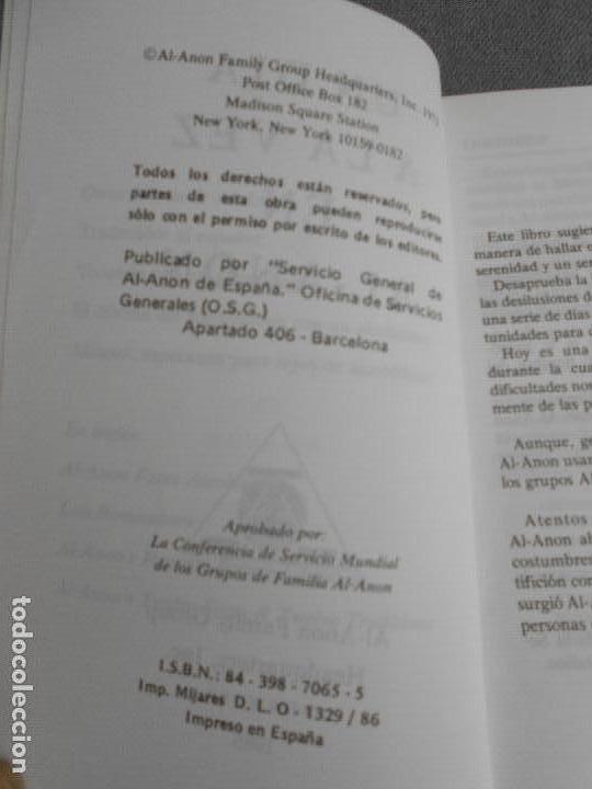 Libros de segunda mano: UN DIA A LA VEZ EN AL - ANON - Foto 3