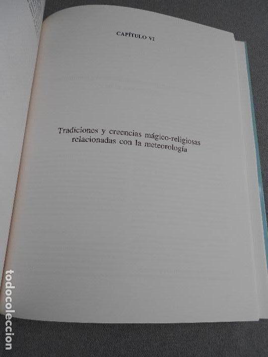 Libros de segunda mano: CLIMA Y TRADICION ORAL EN ALICANTE - Foto 6
