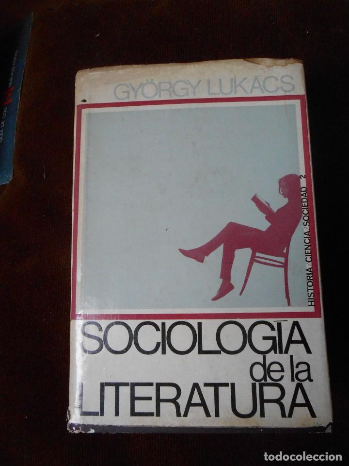 Libros de segunda mano: SOCIOLOGÍA de la LITERATURA .György Lukacs -1966 - Foto 1 - 63396500