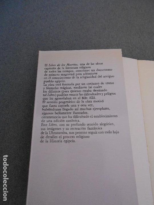 Libros de segunda mano: LIBRO DE LOS MUERTOS - Foto 2