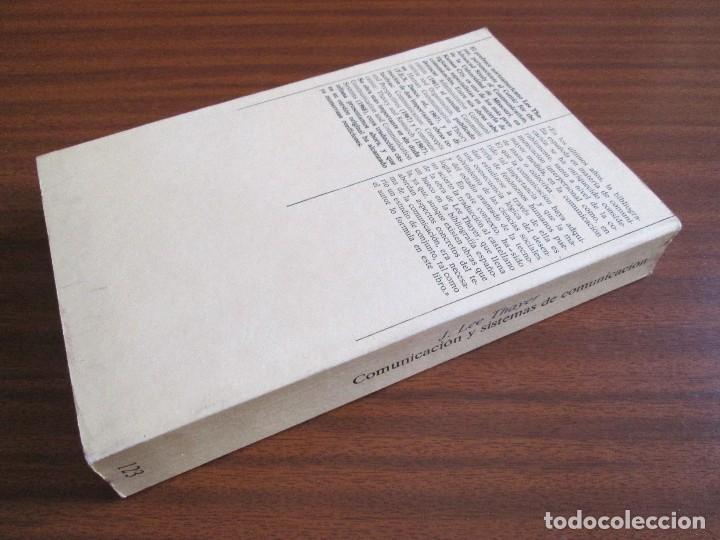 Libros de segunda mano: Comunicaci&oacute;n y sistemas de comunicaci&oacute;n --- Lee Thayer - Foto 2