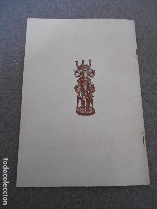 Libros de segunda mano: FOLLETO EXPOSICION DE ARTE NEGRO - Foto 3