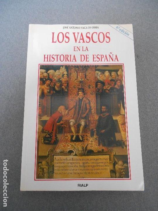 Libros de segunda mano: LOS VASCOS EN LA HISTORIA DE ESPA&Ntilde;A - Foto 1