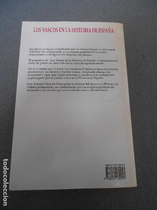 Libros de segunda mano: LOS VASCOS EN LA HISTORIA DE ESPA&Ntilde;A - Foto 5