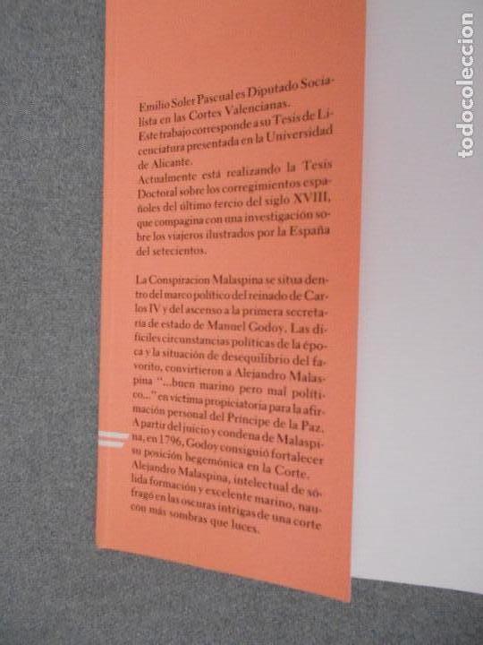 Libros de segunda mano: LA CONSPIRACION MALASPINA 1795 - 1796 - Foto 4