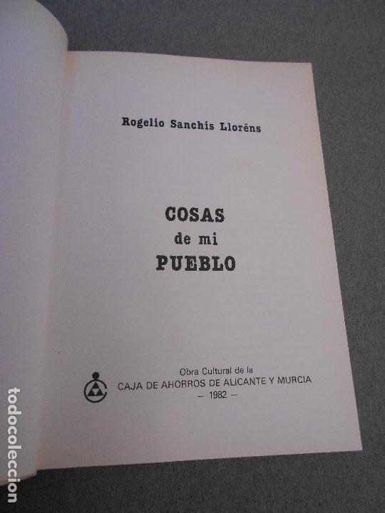 Libros de segunda mano: COSAS DE MI PUEBLO - Foto 3