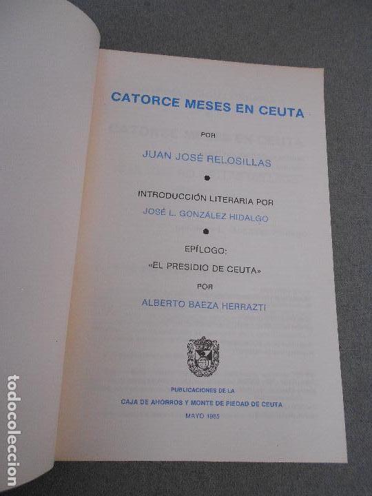 Libros de segunda mano: CATORCE MESES EN CEUTA - Foto 2