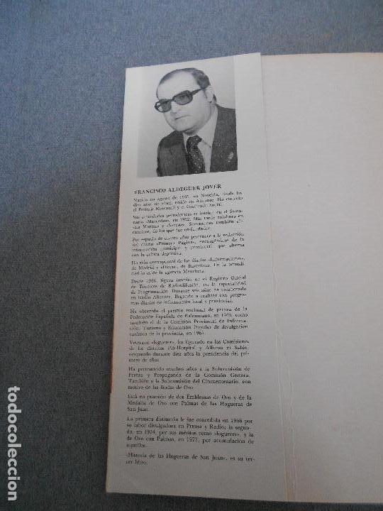 Libros de segunda mano: HISTORIA DE LAS HOGUERAS DE SAN JUAN - Foto 2
