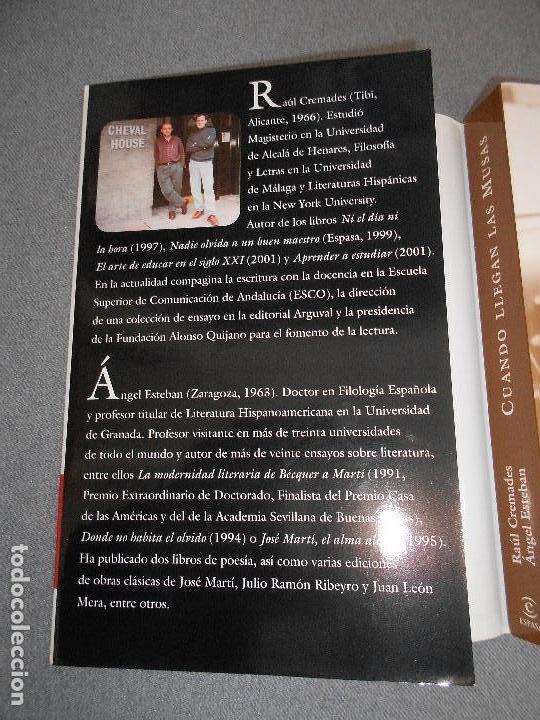 Libros de segunda mano: CUANDO LLEGAN LAS MUSAS - Foto 3