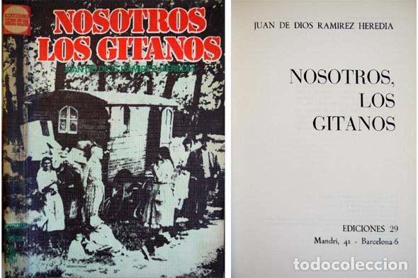 Libros de segunda mano: RAM&Iacute;REZ HEREDIA, Juan de Dios.  Nosotros los gitanos.  1972. - Foto 1