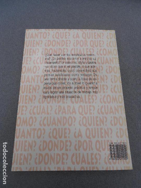 Libros de segunda mano: COMO DIRIGIR EMPLEADOS CON PROBLEMAS - Foto 4