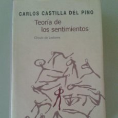 Libros de segunda mano: TEORÍA DE LOS SENTIMIENTOS. CARLOS CASTILLA DEL PINO. Lote 77294889