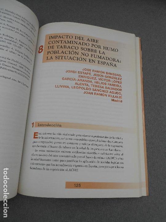 Libros de segunda mano: LIBRO BLANCO SOBRE EL TABAQUISMO EN ESPA&Ntilde;A - Foto 5