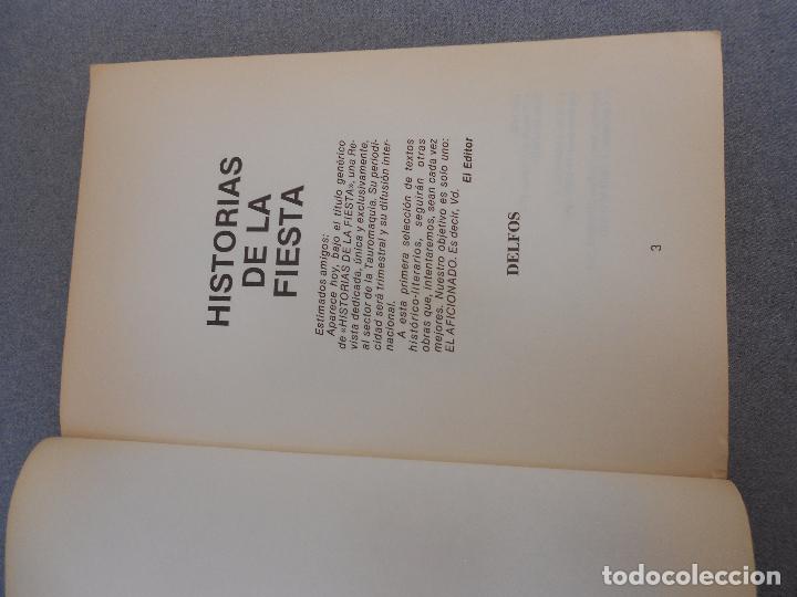 Libros de segunda mano: HISTORIAS DE LA FIESTA - Foto 3