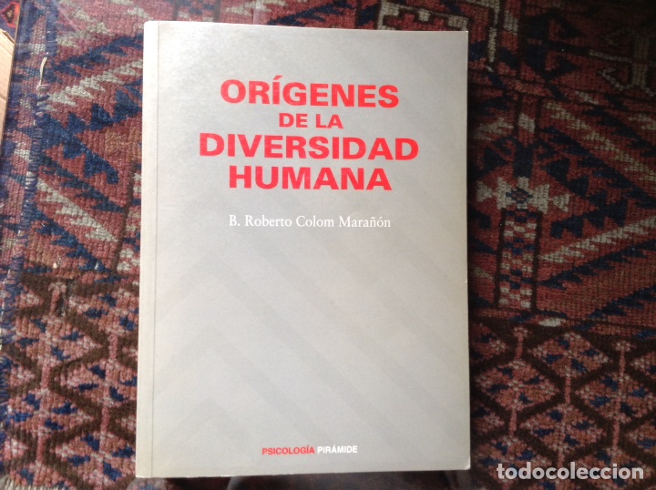 Libros de segunda mano: Or&iacute;genes de la diversidad humana - Foto 1