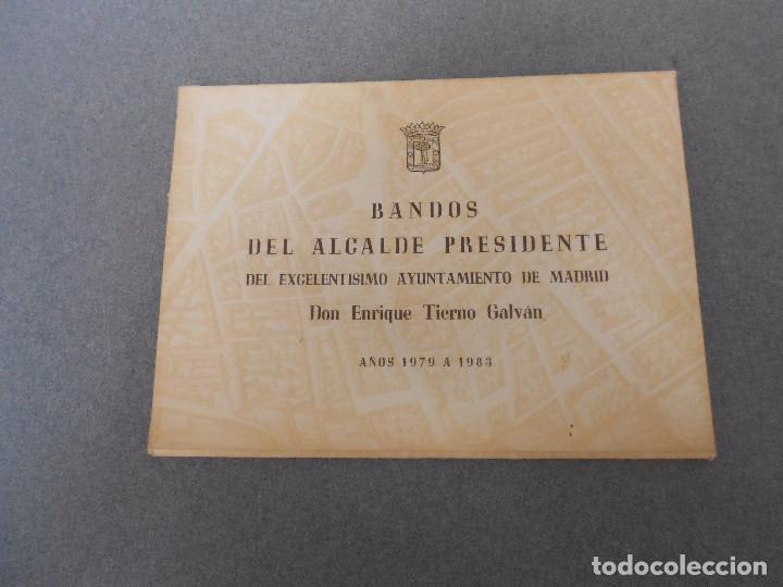 Libros de segunda mano: BANDOS DE ENRIQUE TIERNO GALVAN - Foto 1