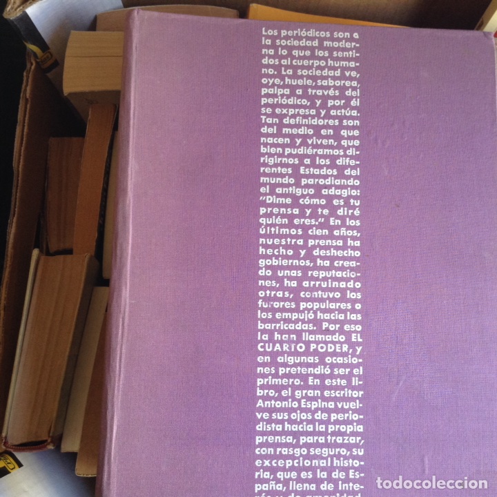 Libros de segunda mano: El,cuarto,poder. Antonio Espina - Foto 2