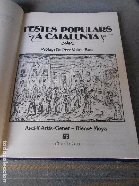 Libros de segunda mano: FESTES POPULARS A CATALUNYA - Foto 2