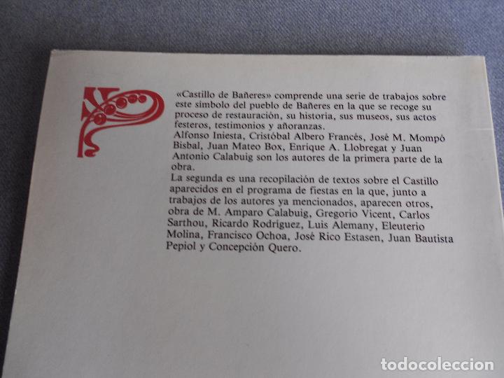 Libros de segunda mano: CASTILLO DE BA&Ntilde;ERES - Foto 10