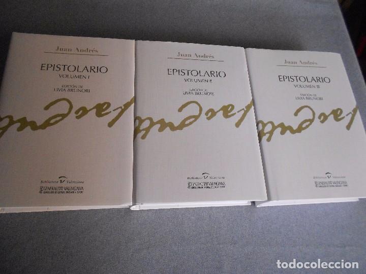 Libros de segunda mano: JUAN ANDRES .EPISTOLARIO. - Foto 1