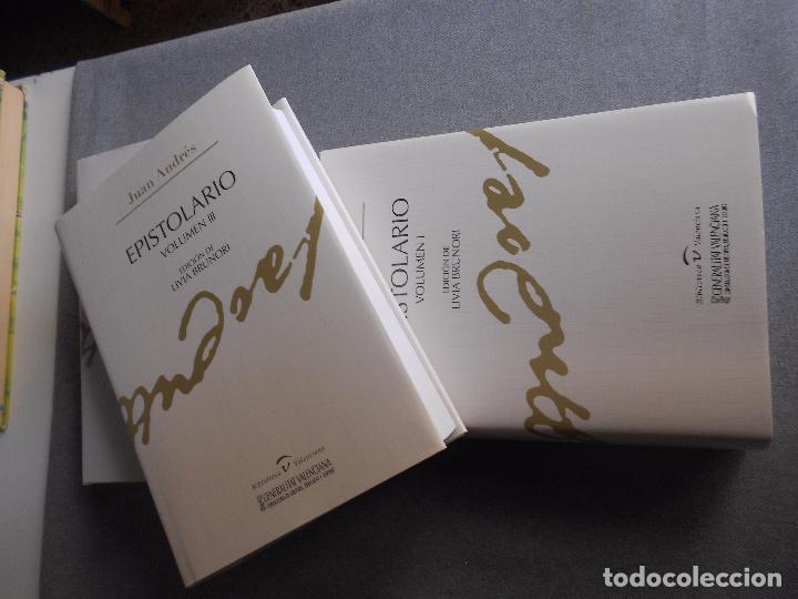 Libros de segunda mano: JUAN ANDRES .EPISTOLARIO. - Foto 4